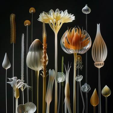 Original Art Nouveau Botanic Digital by Frédéric Jacquet