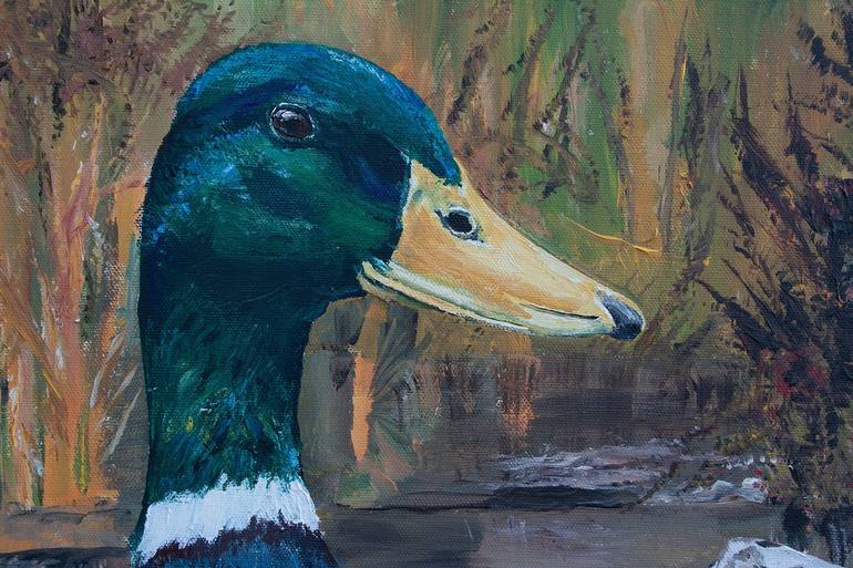 Original Fine Art Animal Painting by Martin Laurie