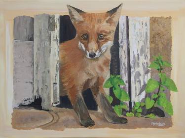 Original Fine Art Animal Paintings by Martin Laurie