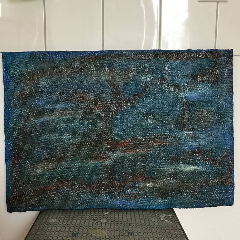 Original Abstract Culture Painting by Jens Kaemereit