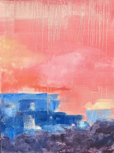 Original Abstract Landscape Paintings by Natasha Deriy