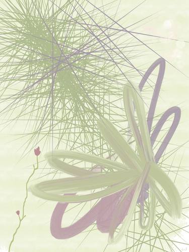 Print of Botanic Digital by Natalie Ola