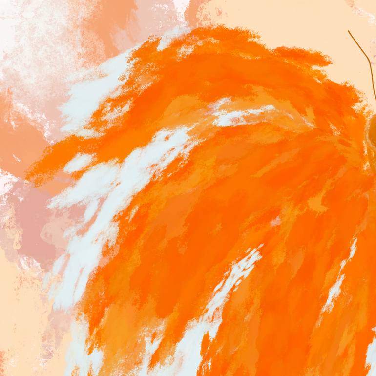 Original Abstract Nature Mixed Media by Natalie Ola