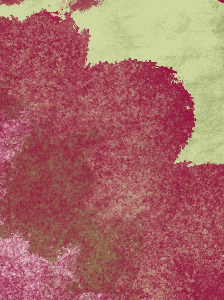 Original Abstract Nature Mixed Media by Natalie Ola