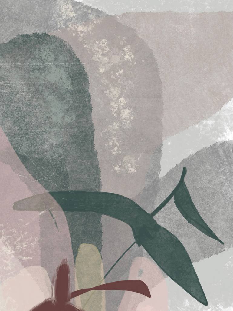 Original Contemporary Garden Mixed Media by Natalie Ola