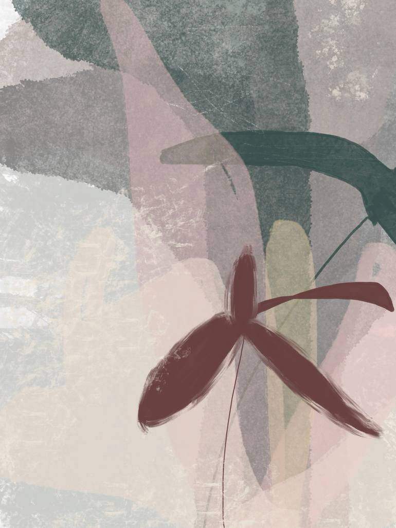 Original Contemporary Garden Mixed Media by Natalie Ola