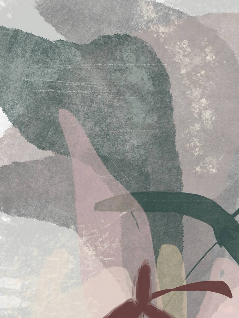 Original Contemporary Garden Mixed Media by Natalie Ola