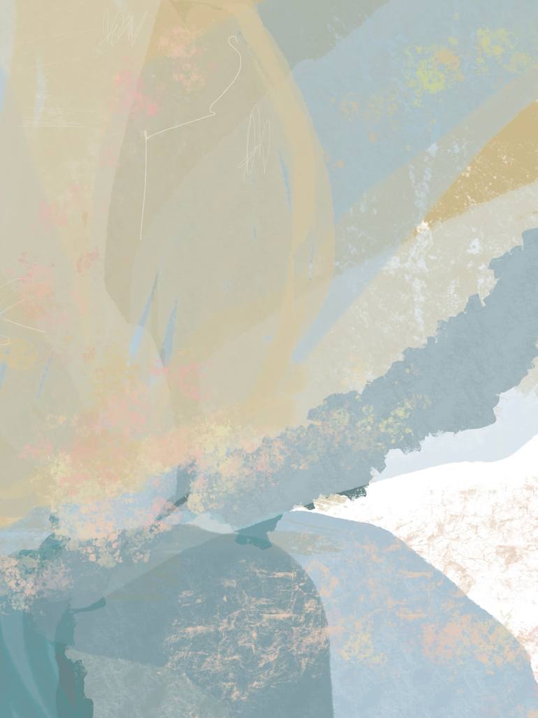 Original Contemporary Floral Mixed Media by Natalie Ola