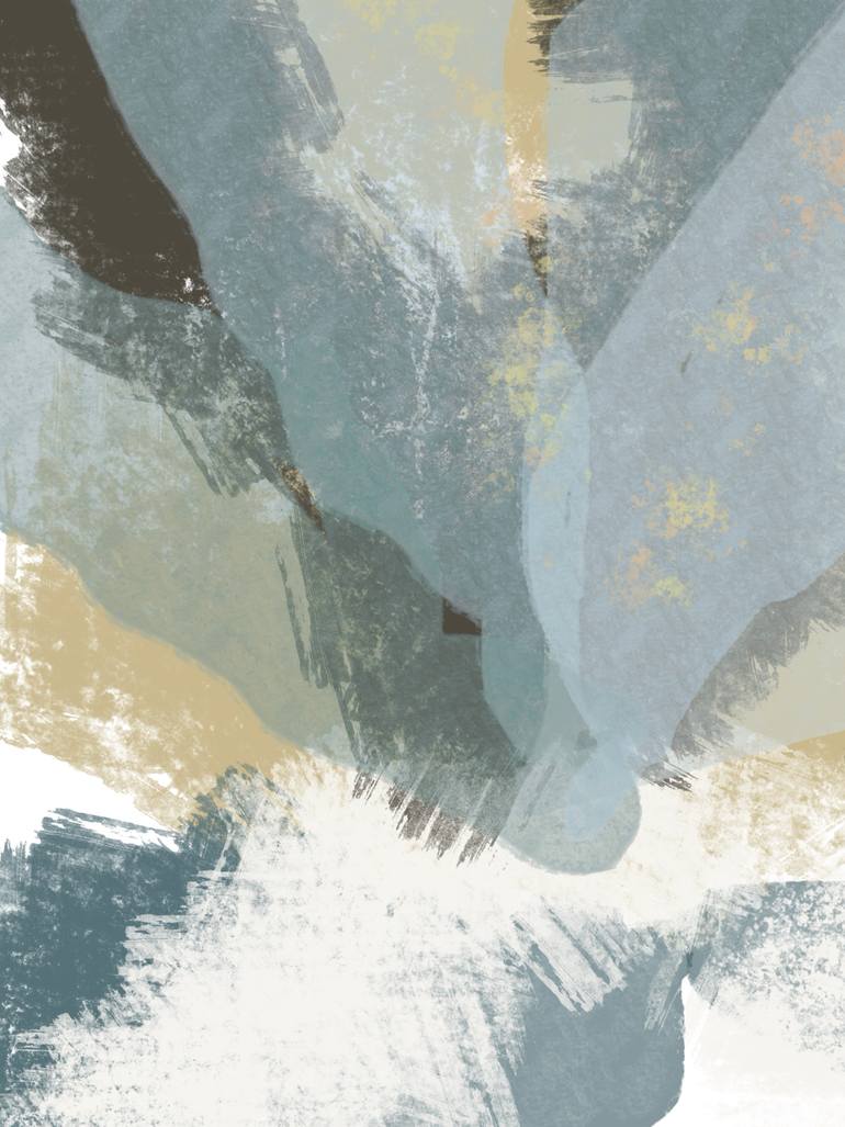 Original Contemporary Floral Mixed Media by Natalie Ola