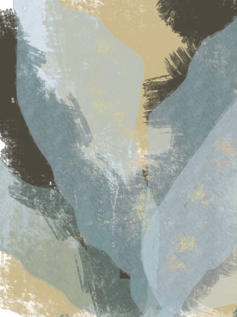 Original Contemporary Floral Mixed Media by Natalie Ola