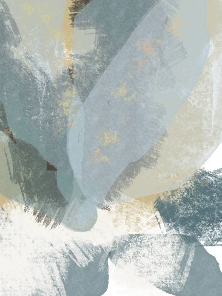 Original Contemporary Floral Mixed Media by Natalie Ola
