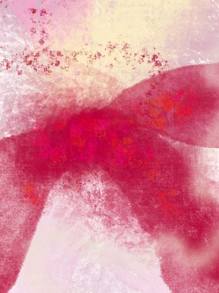 Original Contemporary Floral Mixed Media by Natalie Ola