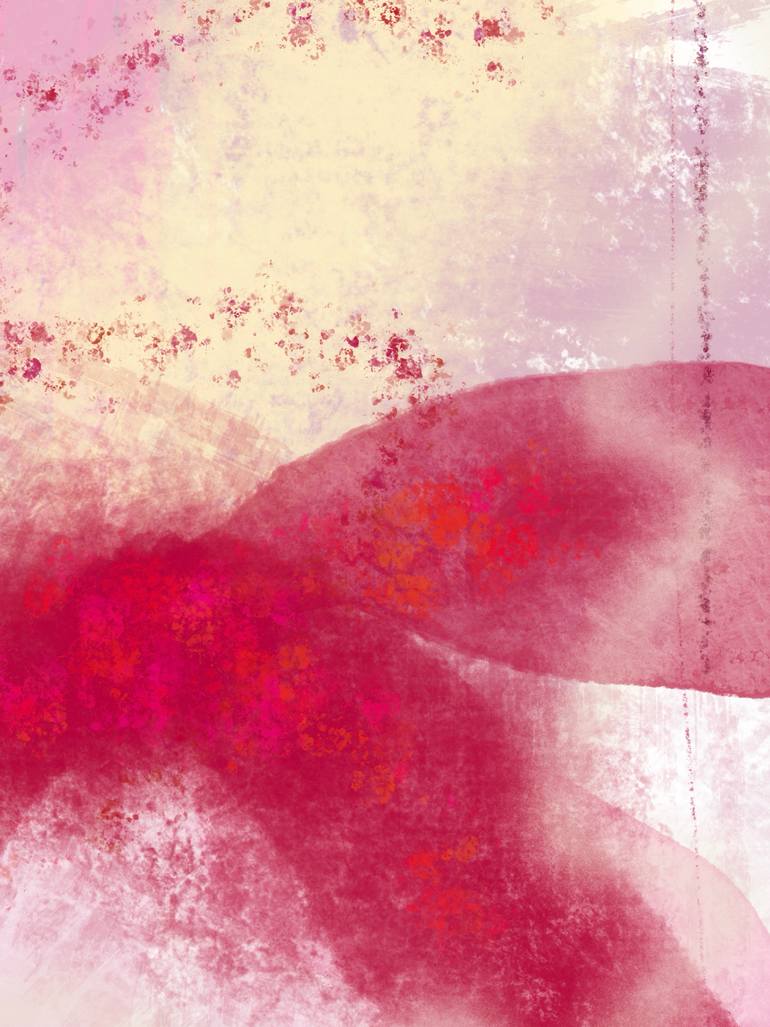 Original Contemporary Floral Mixed Media by Natalie Ola