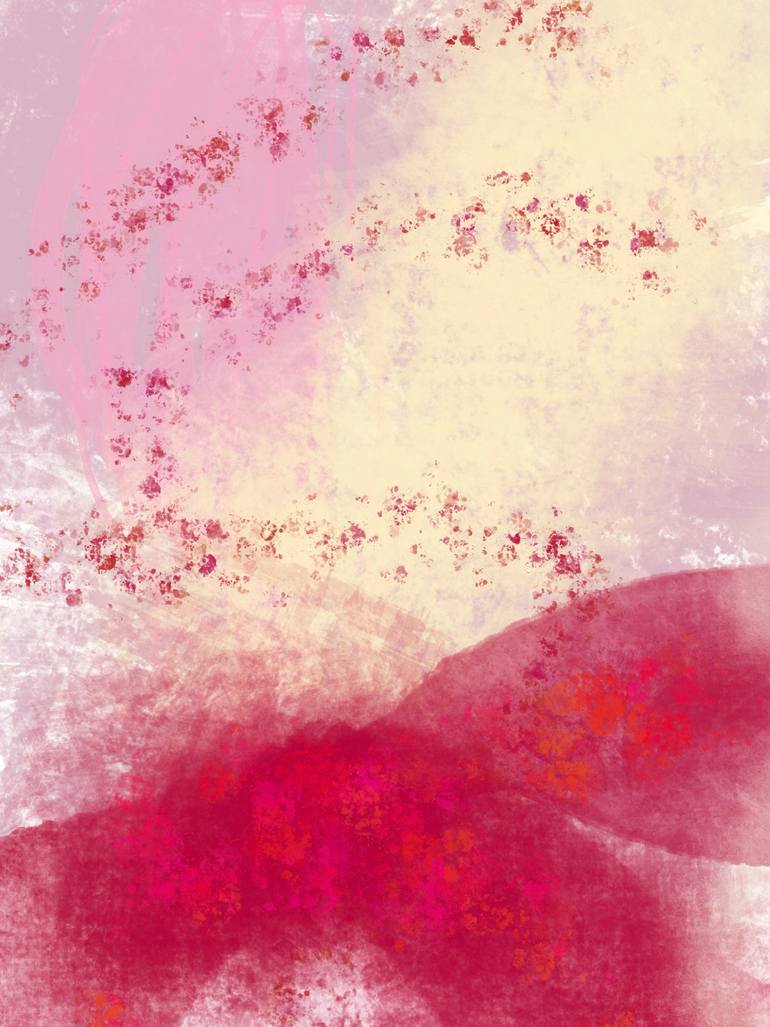 Original Contemporary Floral Mixed Media by Natalie Ola