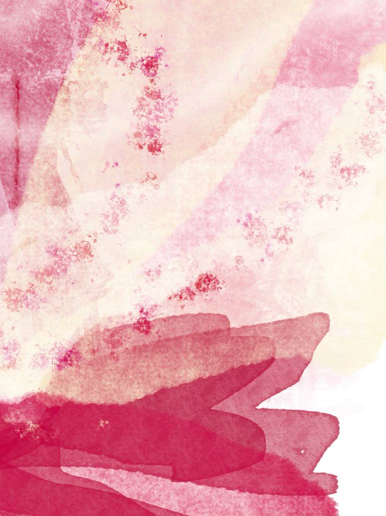 Original Contemporary Floral Mixed Media by Natalie Ola