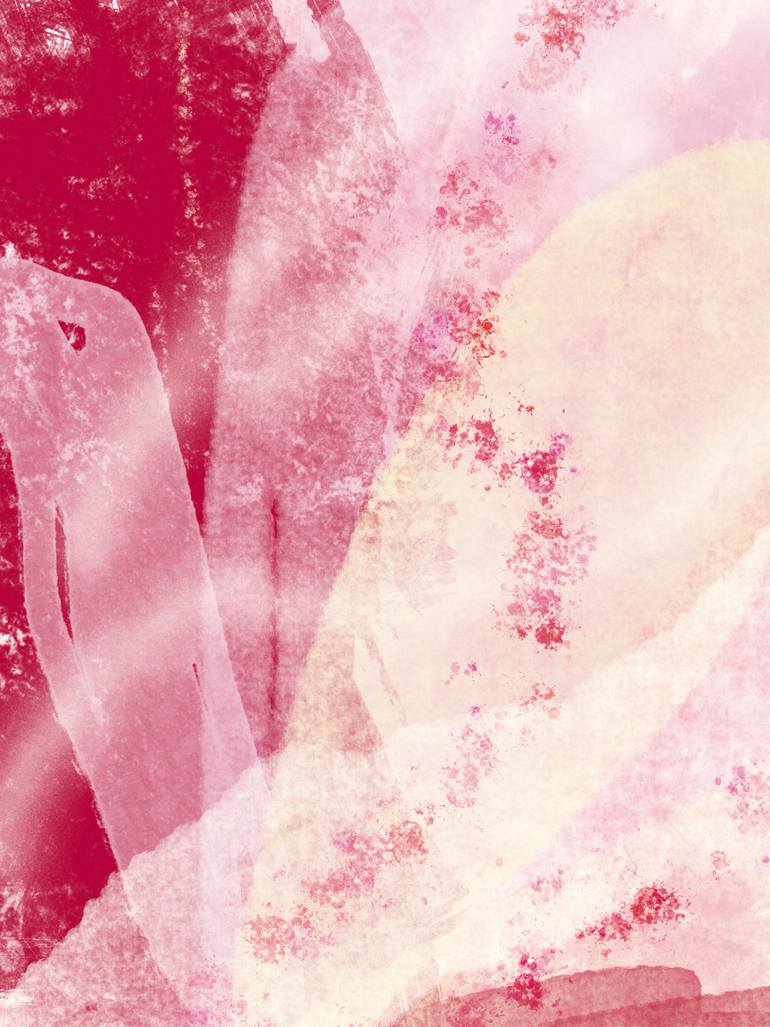 Original Contemporary Floral Mixed Media by Natalie Ola