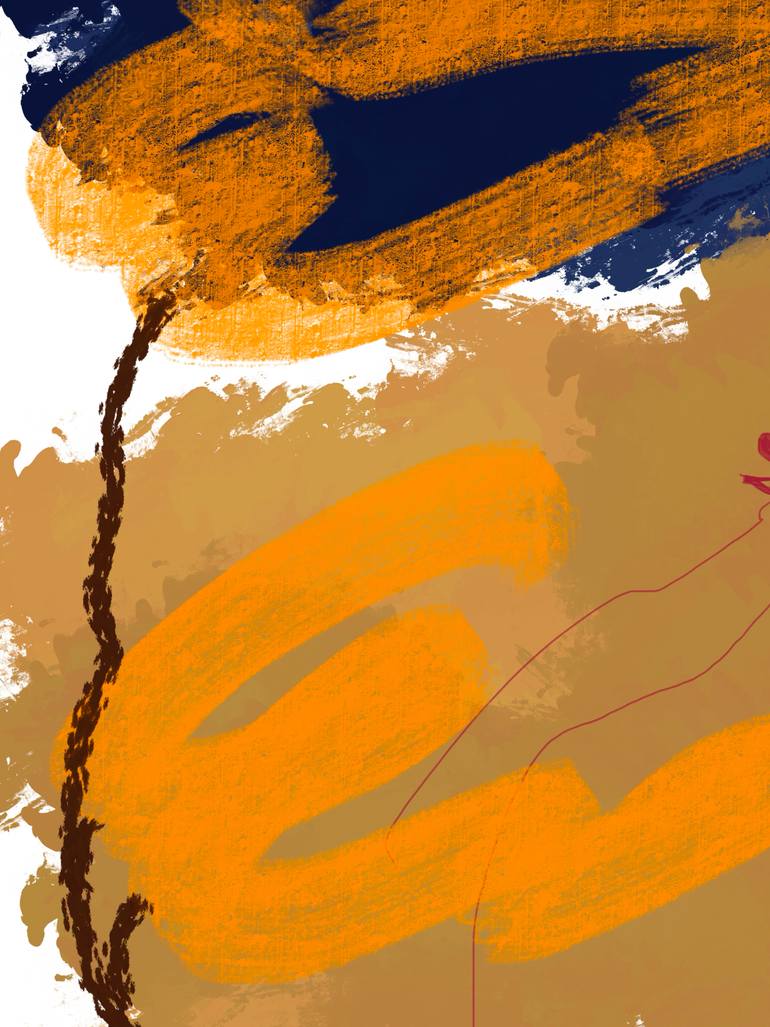 Original Contemporary Nature Mixed Media by Natalie Ola