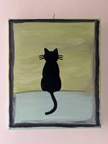 Original Abstract Cats Paintings by Jasmin Umana