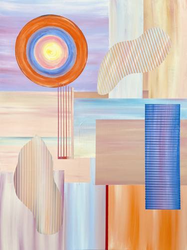 Original Conceptual Abstract Paintings by warren Weekes