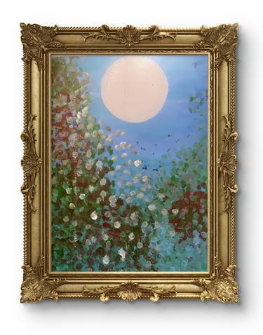 Original Impressionism Fantasy Paintings by Redwood Castle