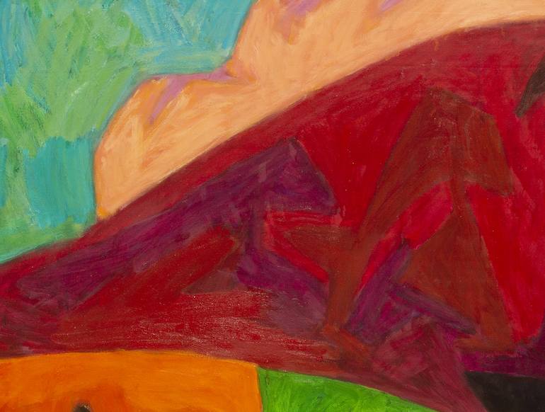 Original Expressionism Landscape Painting by Raman Maisei