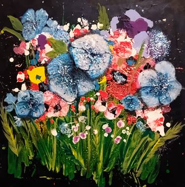 Original Floral Paintings by Chelsi Robichaux