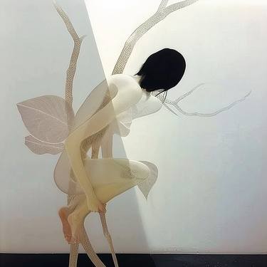 Print of Conceptual Body Digital by Mei Lin Chen