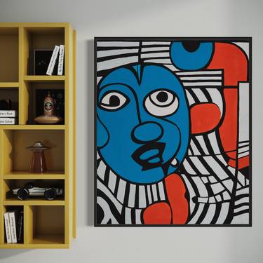 "Dialogues in Color: A Modern Tribal Diptych" thumb