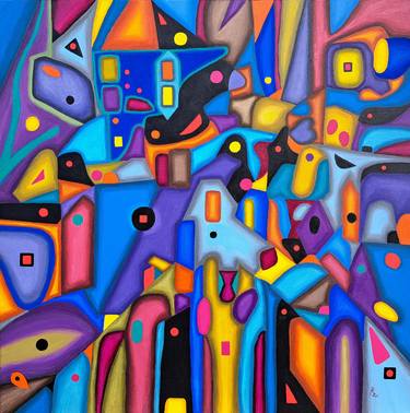 Original Abstract Paintings by Mario Ruskovic