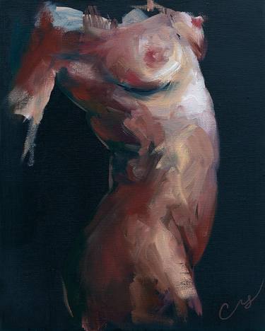 Original Figurative Nude Paintings by Cassidy Austin