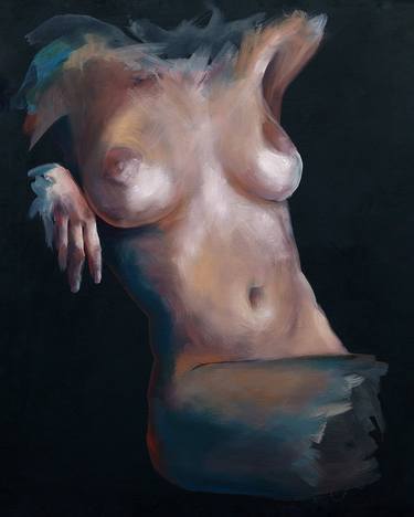 Original Figurative Nude Paintings by Cassidy Austin