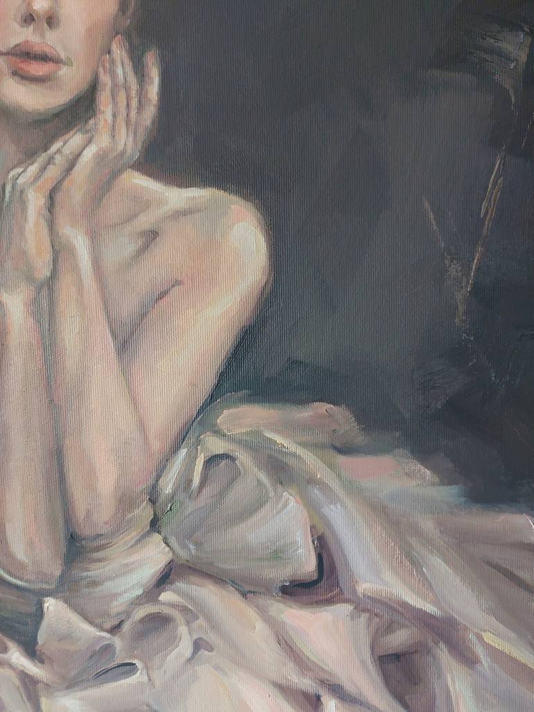 Original Figurative Women Painting by Kseniya Liakhova