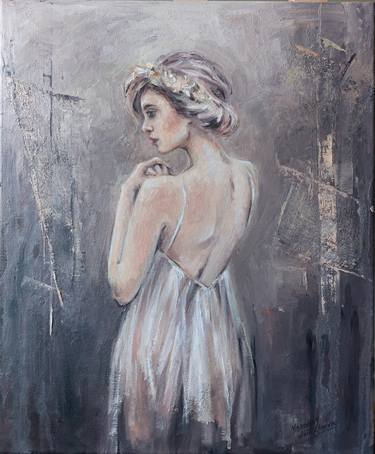 Original Figurative Women Paintings by Kseniya Liakhova