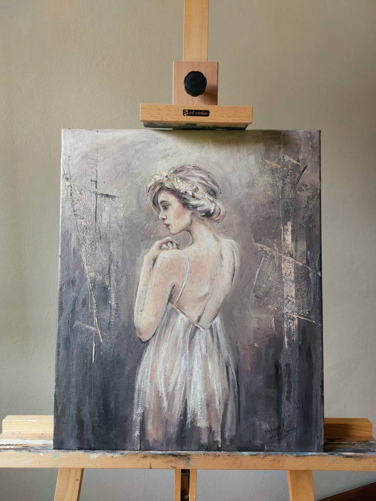 Original Women Painting by Kseniya Liakhova