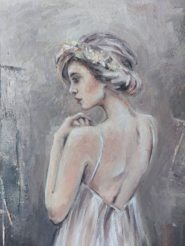 Original Women Painting by Kseniya Liakhova