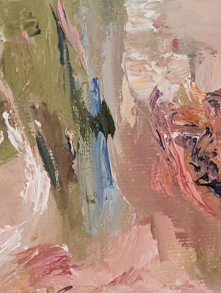 Original Impressionism Floral Painting by Oksana Liakhova