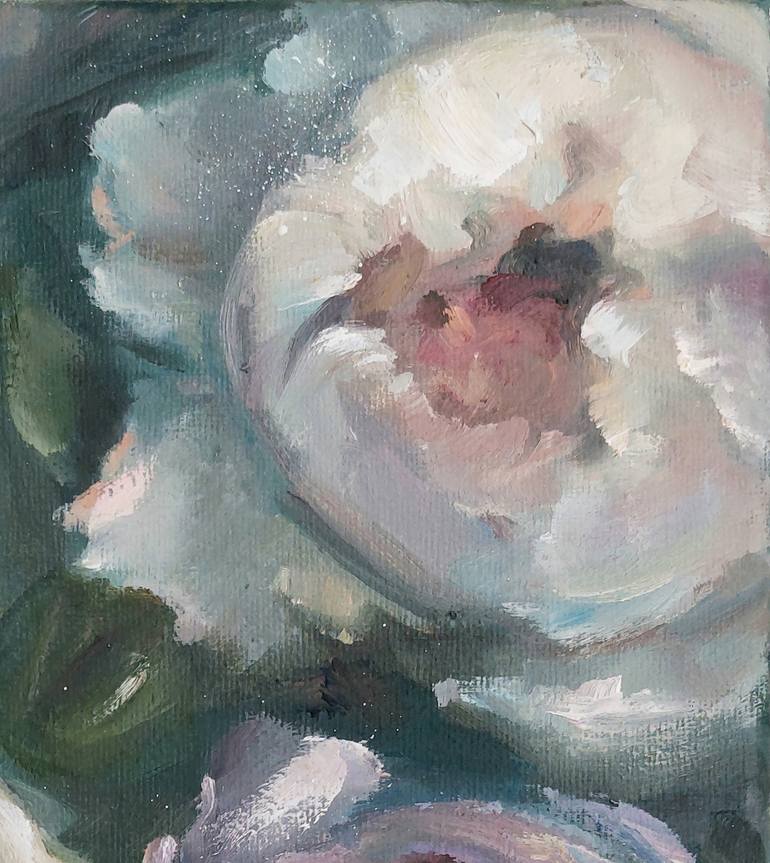 Original Impressionism Floral Painting by Kseniya Liakhova