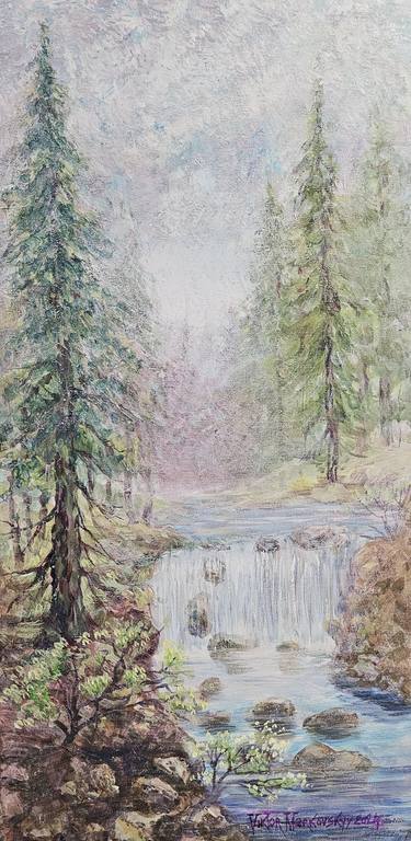 Original Impressionism Landscape Paintings by Viktor Markovskyy
