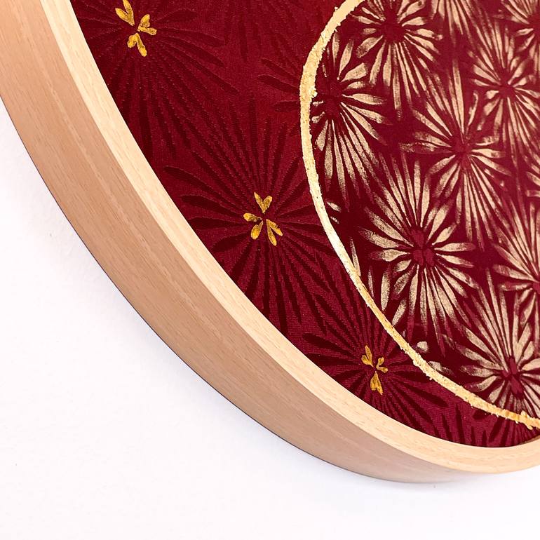 Original Contemporary Botanic Mixed Media by Lena Okamoto
