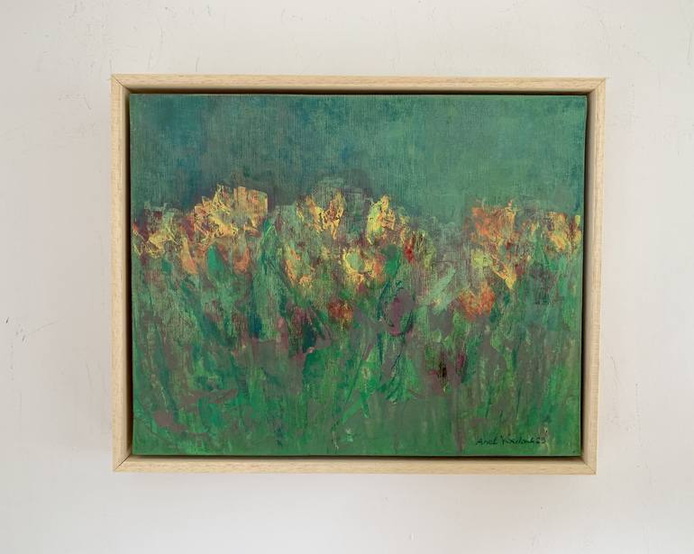Original Floral Painting by Anet Verdonk