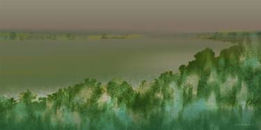 Print of Landscape Digital by Anet Verdonk