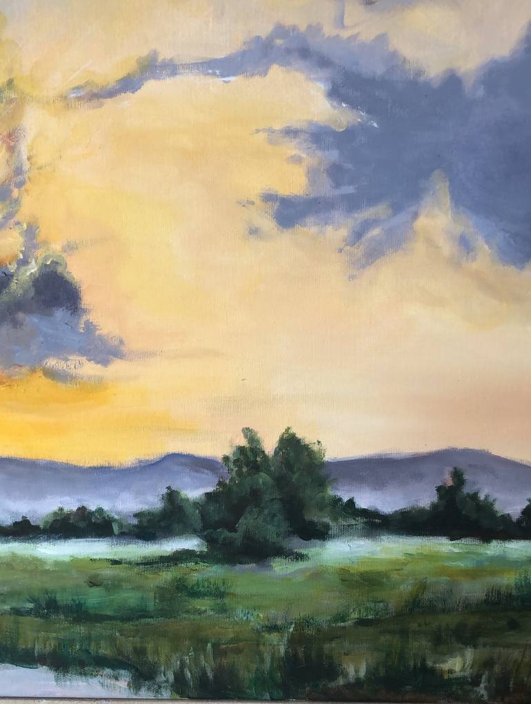 Original Landscape Painting by Michaela Dano