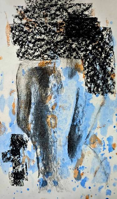 Print of Abstract Body Mixed Media by Adelaide Williams