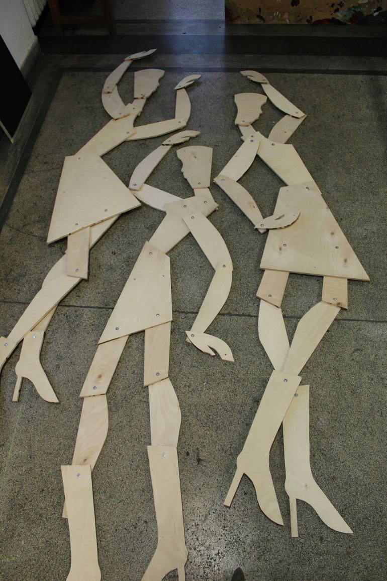 Print of People Sculpture by Petro Martyniuk