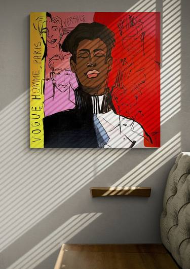 Original Contemporary Fashion Painting by Petro Martyniuk