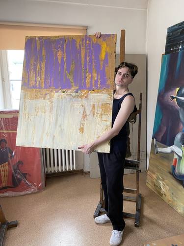 Original Abstract Painting by Petro Martyniuk