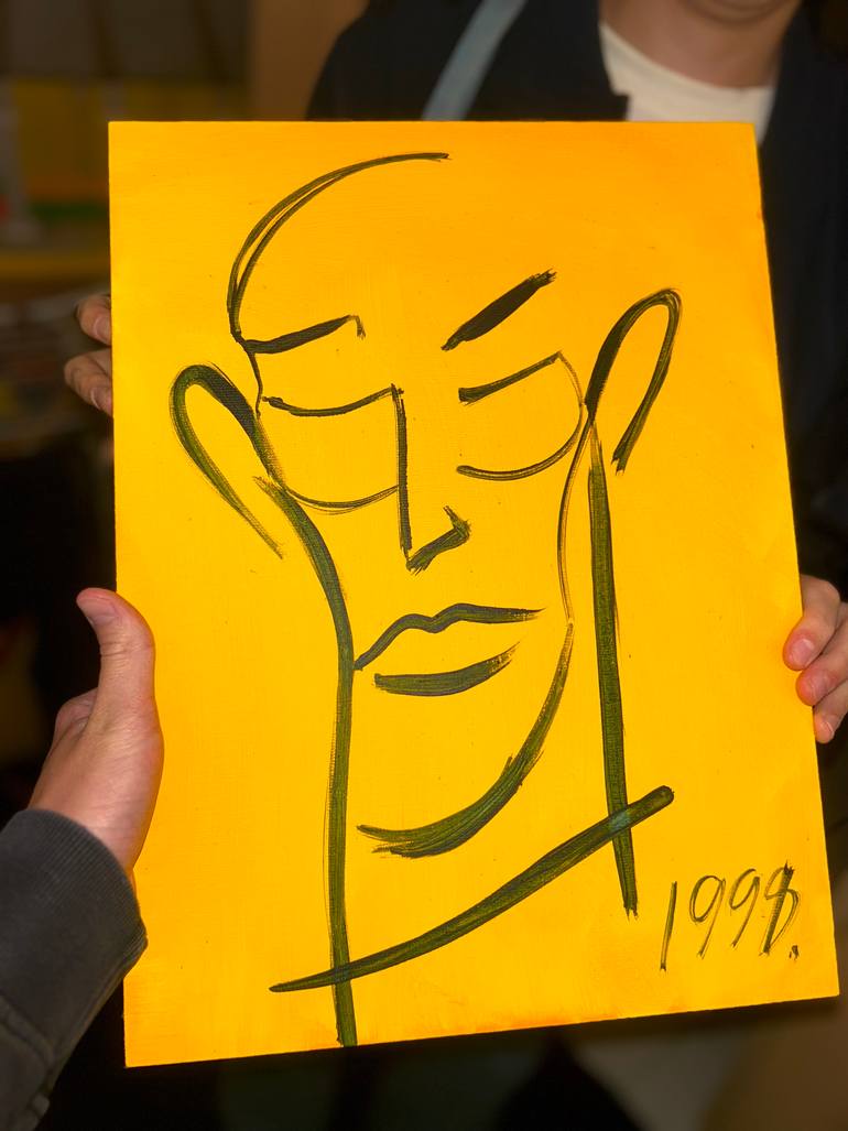 Original Abstract Painting by Petro Martyniuk