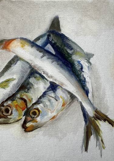 Original Realism Fish Paintings by Madison Greenwood