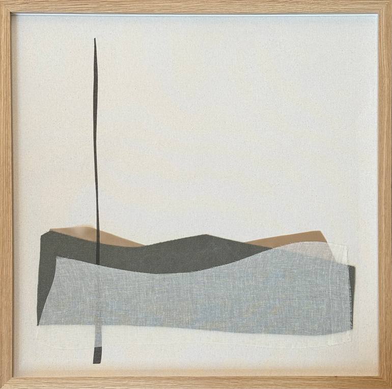 Original Minimalism Abstract Mixed Media by Jo Evans