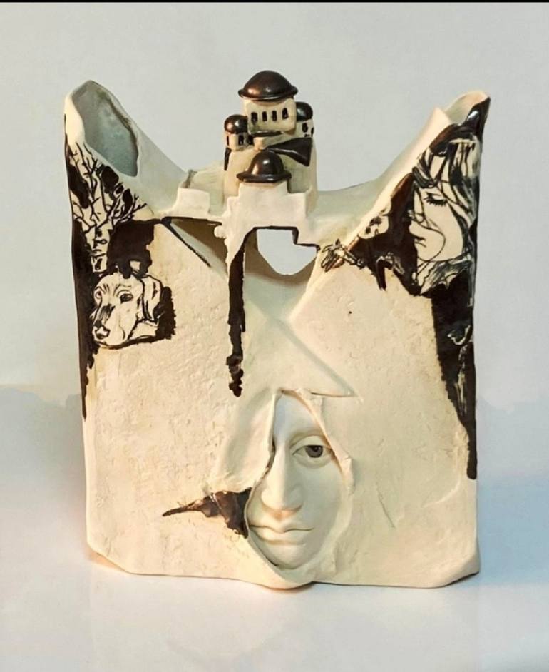Original Women Sculpture by Ferda Meltem Uludağ